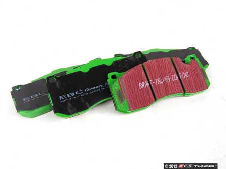 ES#2070709 - DP21995 - Front GreenStuff Performance Brake Pad Set - Designed as a mildly upgraded pad, great for an afternoon of sporty driving - EBC - BMW MINI