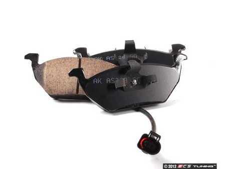 ES#2063673 - EUR768A - Front Euro Ceramic Brake Pad Set - Ceramic composite developed to meet low dust & noise requirements - Akebono - Volkswagen