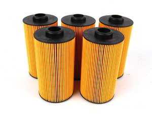 ES#1892616 - 11427510717 - Oil Filter - 5 Pack - Stock Up And SAVE! - Includes all related gaskets - Genuine BMW - BMW