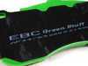 ES#2070709 - DP21995 - Front GreenStuff Performance Brake Pad Set - Designed as a mildly upgraded pad, great for an afternoon of sporty driving - EBC - BMW MINI