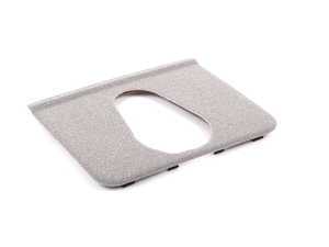 ES#115635 - 51448137926 - Sunroof Switch Cover - Silbergrau/Silver Gray. Covers the sunroof switch in the headliner - Genuine BMW - BMW