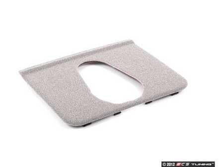 ES#115635 - 51448137926 - Sunroof Switch Cover - Silbergrau/Silver Gray. Covers the sunroof switch in the headliner - Genuine BMW - BMW