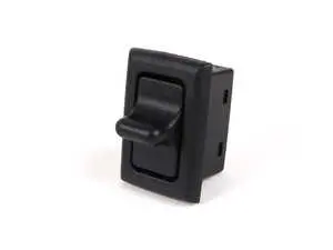 Satin Black Power Window Switch - Priced Each