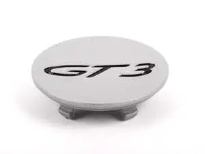 Silver Center Cap With Black 