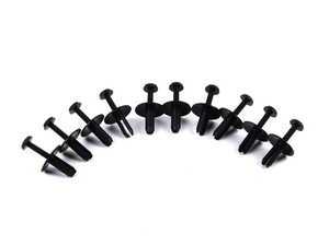 ES#2538102 - 51718259788KT - Expanding Rivet - Pack Of 10 - Black push in rivet - Genuine BMW - BMW MINI