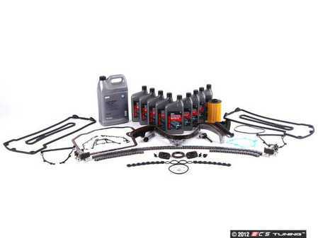 ES#2526338 - 11311435026KT4 - Timing Chain Kit - Contains all required components for replacement of timing chain guide rails using quality OE parts - Assembled By ECS - BMW