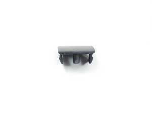 ES#98944 - 51417025647 - Door Plug - Dark Silver - Covers screw by armrest - Genuine BMW - BMW