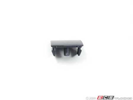 ES#98944 - 51417025647 - Door Plug - Dark Silver - Covers screw by armrest - Genuine BMW - BMW