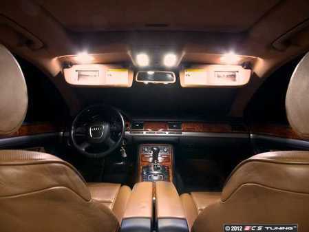 ES#2538714 - D3LEDINTKIT1 - Master LED Interior Lighting Kit - Add crisp, clean white lighting to your Audi - ZiZa - Audi