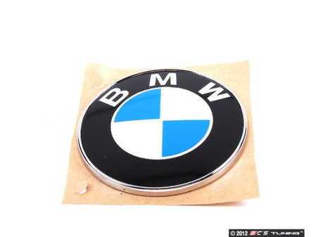 ES#79399 - 51148164924 - E36 BMW Badge - 58mm - BMW emblem with adhesive backing. - Genuine BMW - BMW