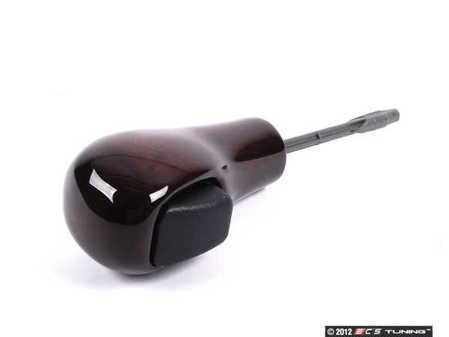 ES#47879 - 25161423259 - Myrtle Wood Shift Knob - Automatic - (NO LONGER AVAILABLE) - New replacement for a cracked, chipped, or worn knobs - Genuine BMW - 