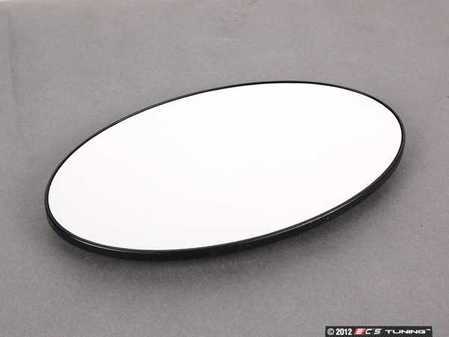 ES#83233 - 51167058063 - Mirror Glass Heated - Driver Side ( Left ) - Replace your broken or non working heated mirror glass - Genuine MINI - MINI