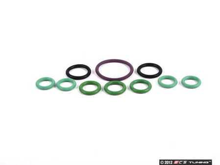 ES#2215351 - 64508374959 - Air Conditioning O-Ring Kit - All the O-Rings needed to fully service an air conditioning system - Assembled By ECS - BMW