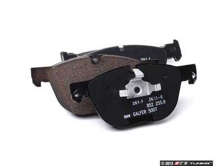 ES#2498262 - 34116852253 - Front Brake Pad Set - Restore factory braking performance to your BMW - Genuine BMW - BMW