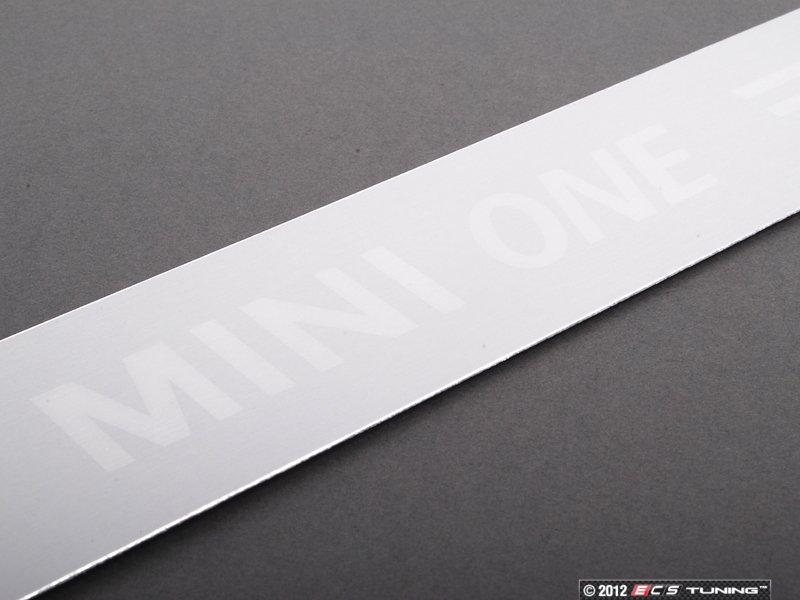 Genuine MINI 51717052125 "MINI One" Door Entry Strip Priced Each