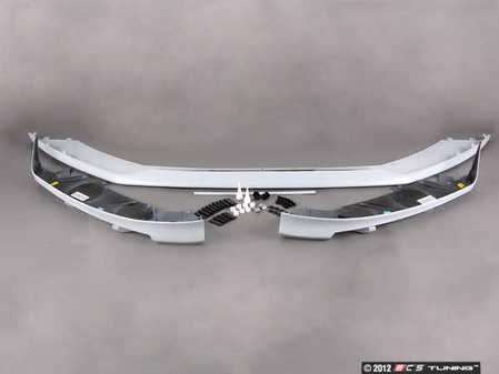 ES#262991 - 8K00710539AX - Front Spoiler With Blade - Primed - Add aggressive styling to your A4 - Genuine Volkswagen Audi - Audi