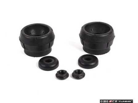 ES#5029 - 1J0412331C-KT - Upper Strut Mount Kit - Includes 2 of each: Strut Bearing, Strut Mount and Securing Nut - Assembled By ECS - Audi Volkswagen