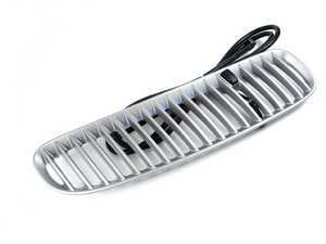 ES#78163 - 51137124824 - Titanium Grille - Right - Located in the hood of your X5 - Genuine BMW - BMW