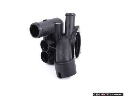 ES#4196 - 022121117C - Thermostat Housing - Common point of failure or leaking for the cooling system - Genuine Volkswagen Audi - Audi Volkswagen