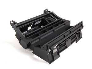 ES#86962 - 51168230902 - E46 Radio Mounting Bracket - Provides mounting for DSC, seat heating buttons, ashtray and storage compartment - Genuine BMW - BMW
