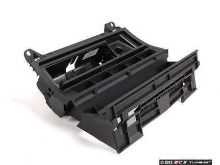ES#86962 - 51168230902 - E46 Radio Mounting Bracket - Provides mounting for DSC, seat heating buttons, ashtray and storage compartment - Genuine BMW - BMW