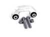 ES#787 - 8D0411318D - Front Sway Bar End Link - Right - Includes securing hardware - Meyle - Audi Volkswagen