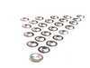 ES#2537952 - 64111364257kt - Spring Nut - Pack Of 25 - Used to hold a variety of components - Genuine BMW - BMW
