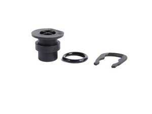 ES#2535191 - 357121140 - Coolant Flange Plug Kit - Priced Each - Includes the plug, o-ring and securing clip - URO - Audi Volkswagen