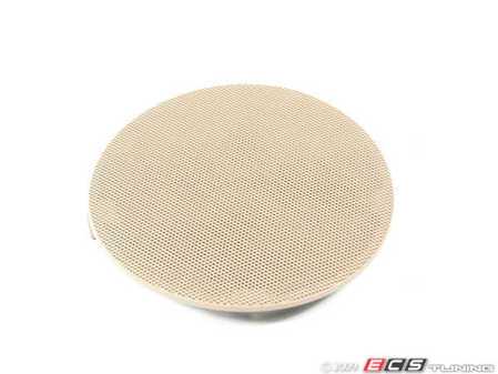 ES#102061 - 51418224388 - Speaker Cover - Right Front - Hellbeige/Light Beige. Protects the front door speaker - Genuine BMW - BMW