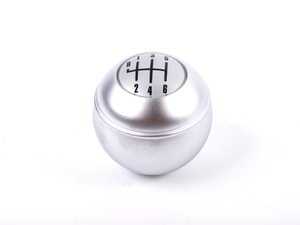 ES#46454 - 25110306156 - MINI Gear Shift Knob Matt Chrome - 6 Speed - (NO LONGER AVAILABLE) - Upgrade to the matt chrome look - Genuine MINI - 