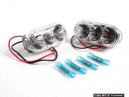 ES#816 - 210-3174 - LED Crystal Clear Side Markers  - (NO LONGER AVAILABLE) - 3 high powered LEDs with crystal clear lens. - In Pro - 