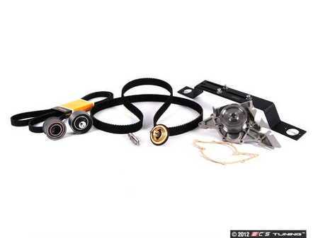 ES#7440 - 078198671 - Timing Belt Kit - Ultimate With Cam Locking Tool - Complete kit to service your timing belt, water pump, and thermostat - Assembled By ECS - Audi