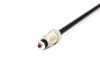 ES#61519 - 34326766825 - E46 Brake Hose - Brake hose that transmits fluid to the caliper. M10 1206mm - Genuine BMW - BMW