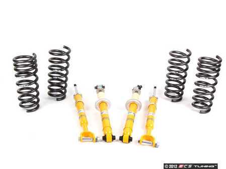 ES#1127 - 29477-2BSC - H&R Sport Spring & Bilstein Sport Shocks - Cup Kit - Perfect combination of handing & ride quality - Assembled By ECS - Audi
