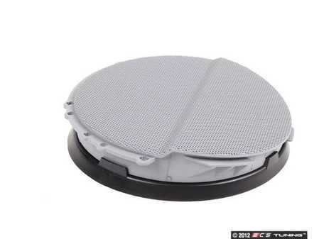 ES#102016 - 51418224017 - Left Front Speaker Cover - Grau/Gray. Protects the front door speaker - Genuine BMW - BMW