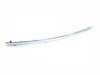 ES#261744 - 4E0807243AA2ZZ - Front Bumper Molding - Left Side - D3 S8/W12 chrome front bumper molding  - Genuine Volkswagen Audi - Audi