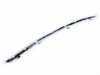 ES#261744 - 4E0807243AA2ZZ - Front Bumper Molding - Left Side - D3 S8/W12 chrome front bumper molding  - Genuine Volkswagen Audi - Audi