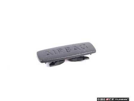 ES#1071344 - 1K0853437B82V - Airbag Trim - Priced Each - Restore your interior - Titanium Black - Genuine Volkswagen Audi - Volkswagen