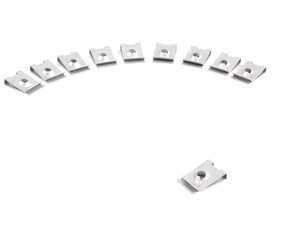 ES#2537999 - 07129901655kt - Body Nut - Pack Of 10 - 4.8-8 mm - Genuine BMW - 