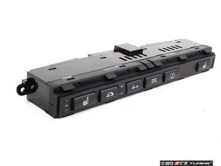 ES#167259 - 61316925480 - E46 Center console switches - Includes buttons for convertible top operation - Genuine BMW - BMW