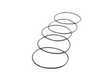 ES#514110 - 06E115562A - Oil Filter Kit - Pack Of 5 - Stock up for future maintenance and save! - Mann - Audi