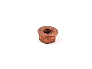 M8 Copper Exhaust Lock Nut - Priced Each