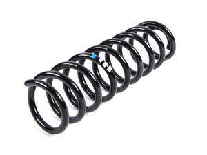 ES#1761362 - 2113211504 - Front Coil Spring - Priced Each - One (1) blue paint mark and three (3) white paint marks - Genuine Mercedes Benz - Mercedes Benz