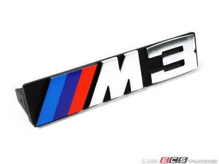 ES#79059 - 51141934620 - E30 M3 M3 Grille Emblem - Clips right on - Genuine BMW - BMW