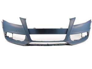 ES#2550867 - 8K0807105DGRU - S4/S-Line Front Bumper Cover - Primed - Restore your exterior or upgrade your look - Genuine Volkswagen Audi - Audi