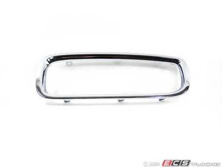 ES#78576 - 51138223219 - E65 Kidney Grille Trim - Driver (Left) - Snaps into the hood - Genuine BMW - BMW