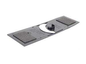 ES#110138 - 51431973431 - Black Seat Belt Trim - Left - Upper B-pillar trim panel for the seatbelt - Genuine BMW - BMW