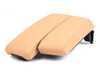 ES#83818 - 51167137571 - E90 Split Center Armrest - Beige Sensatec Leatherette - Featuring a sliding driver's side armrest - Genuine BMW - BMW