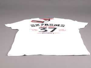 ES#2228781 - 80142211273 - Mens JCW Racing Tee - XLarge - (NO LONGER AVAILABLE) - White T shirt with 37 on front.  - Genuine MINI - 