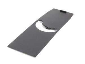ES#110139 - 51431973432 - Black Seat Belt Trim - Right - Upper B-pillar trim panel for the seatbelt - Genuine BMW - BMW